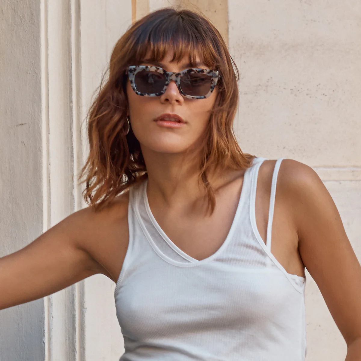 Antagonist Sunglasses - White Tort - Image 8