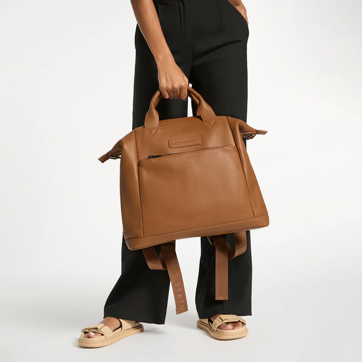 Comes In Waves Bag - Camel - Image 12