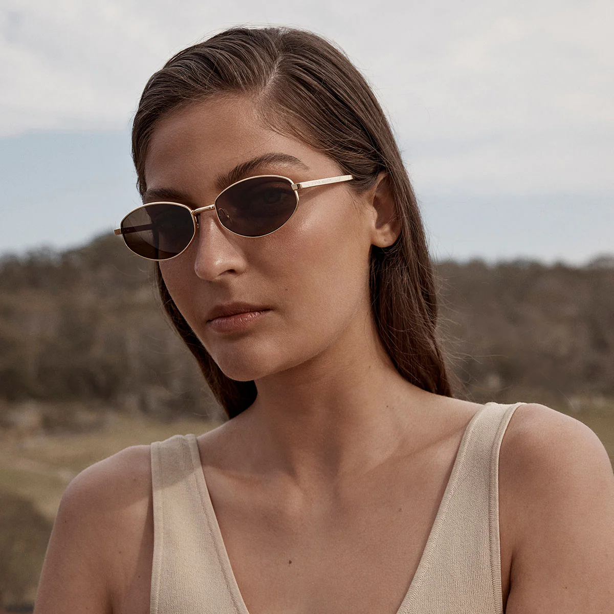 Enigma Sunglasses - Gold - Image 11