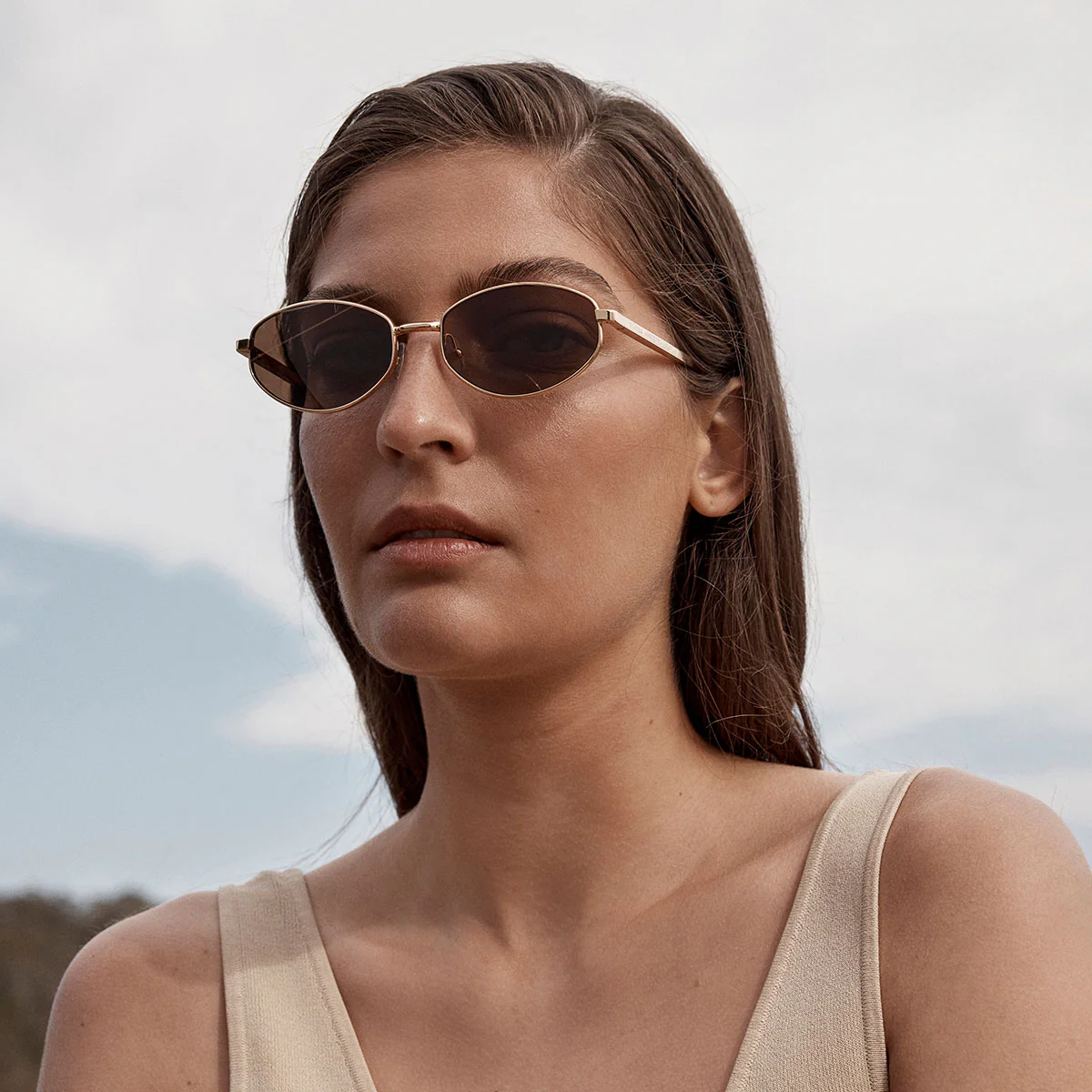 Enigma Sunglasses - Gold - Image 9