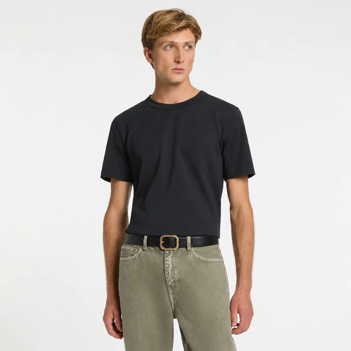 Falling Quiet Belt - Black Nappa/Gold - Image 10