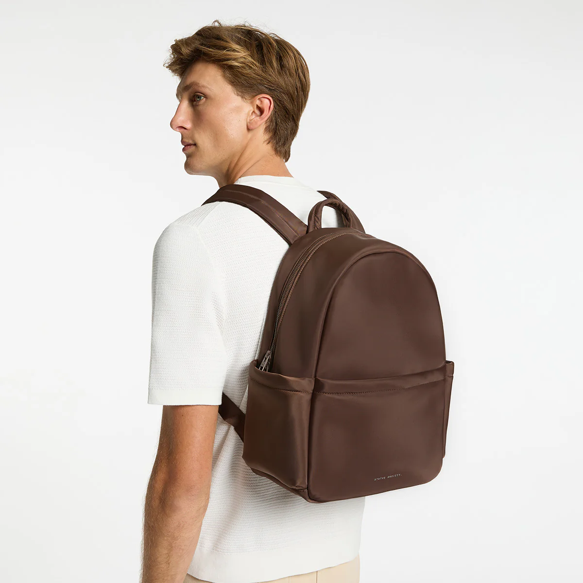 Frankie Recycled Bag - Truffle - Image 8