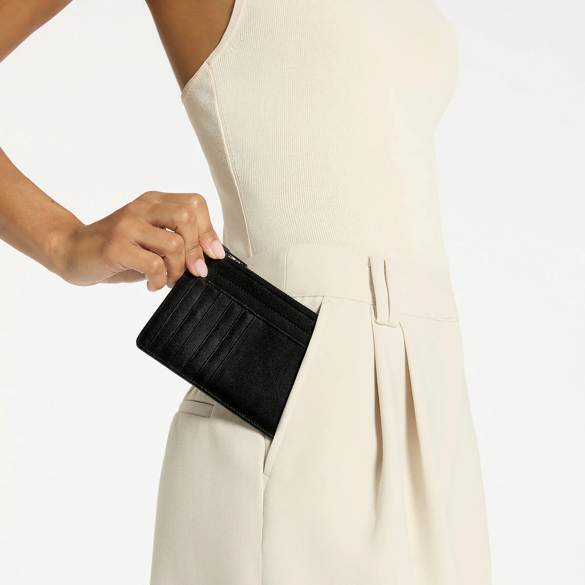 Gone Again Wallet - Black Nappa - Image 6