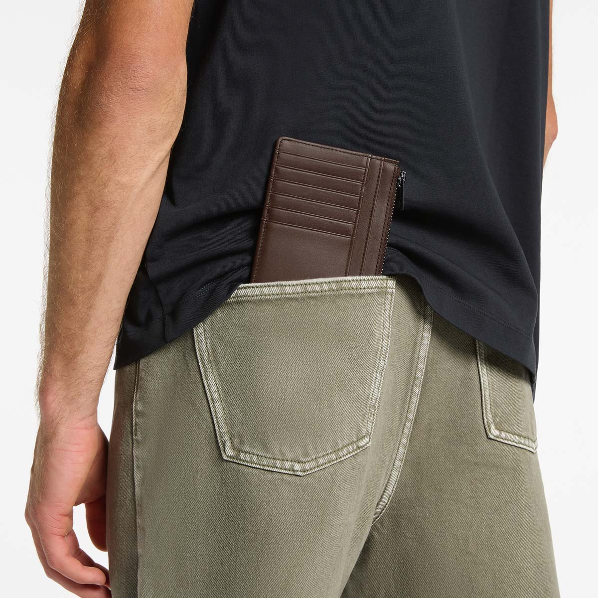 Gone Again Wallet - Cocoa Nappa - Image 7
