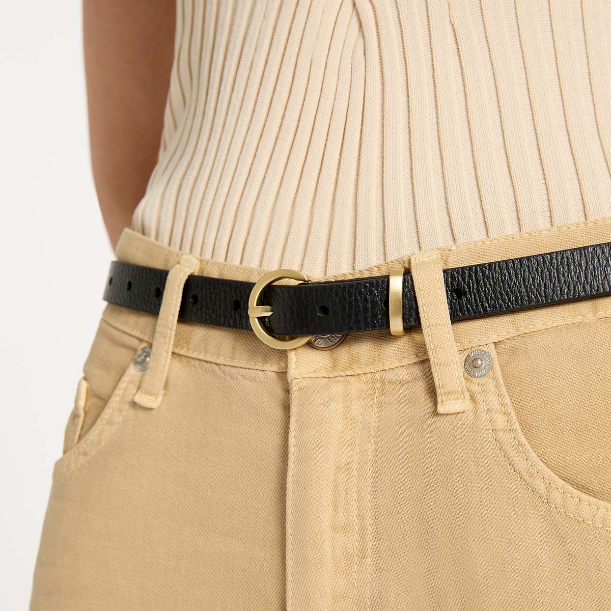 Happens All The Time Belt - Black/Gold - Image 2