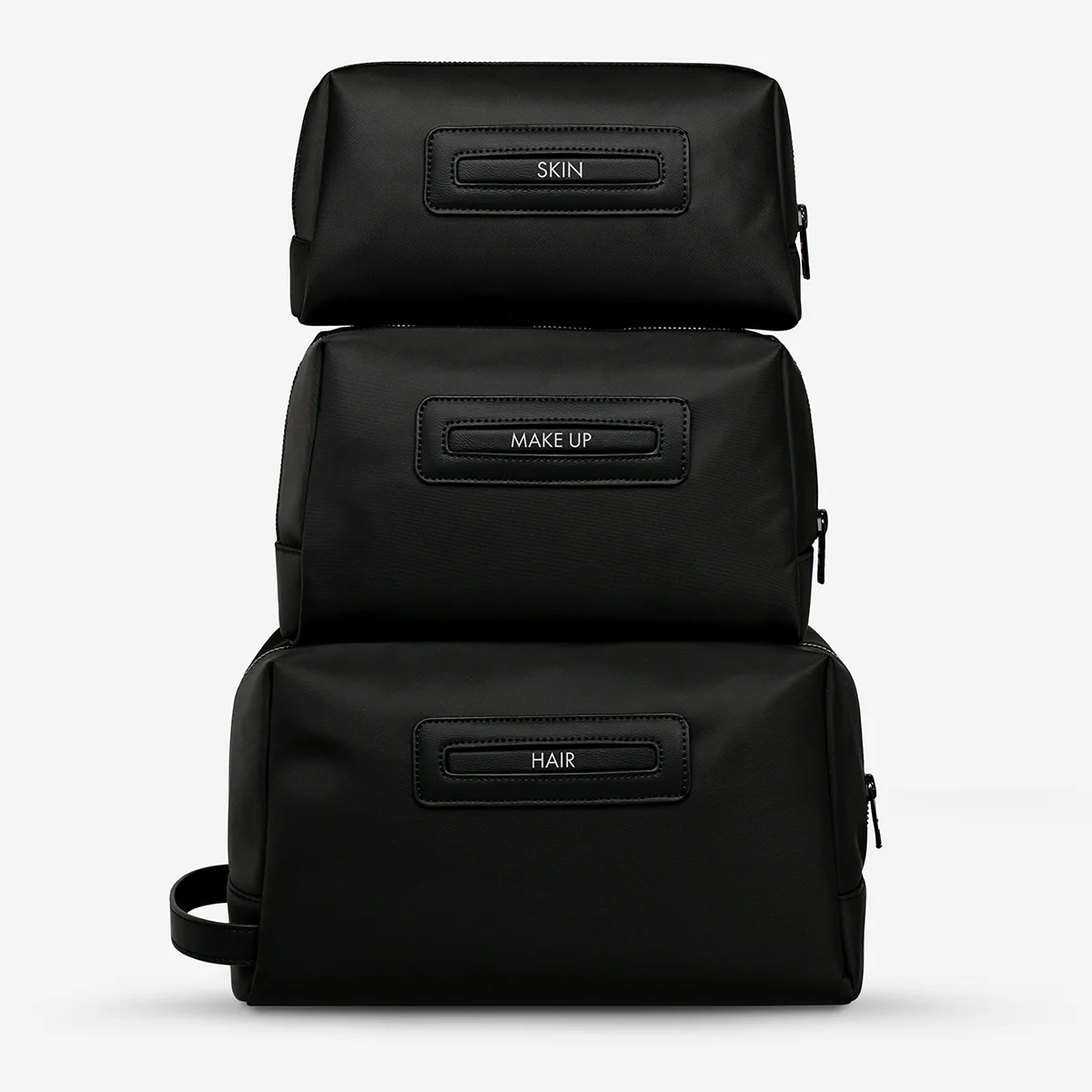 Hunter Recycled Toiletry Bag Bundle - Black