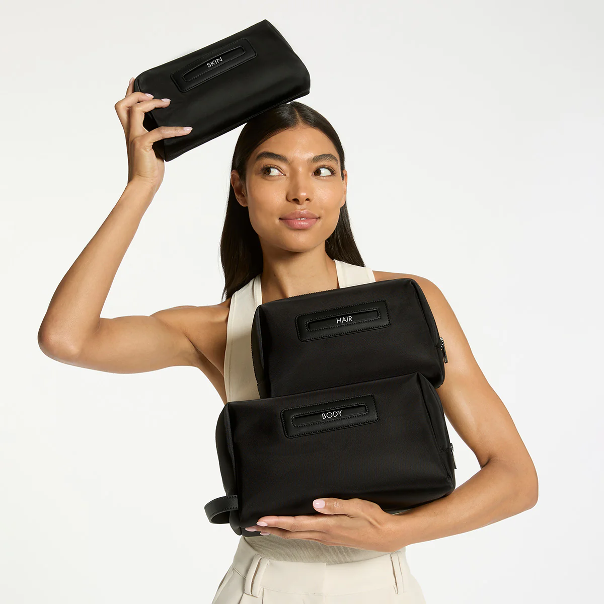 Hunter Recycled Toiletry Bag Bundle - Black - Image 2