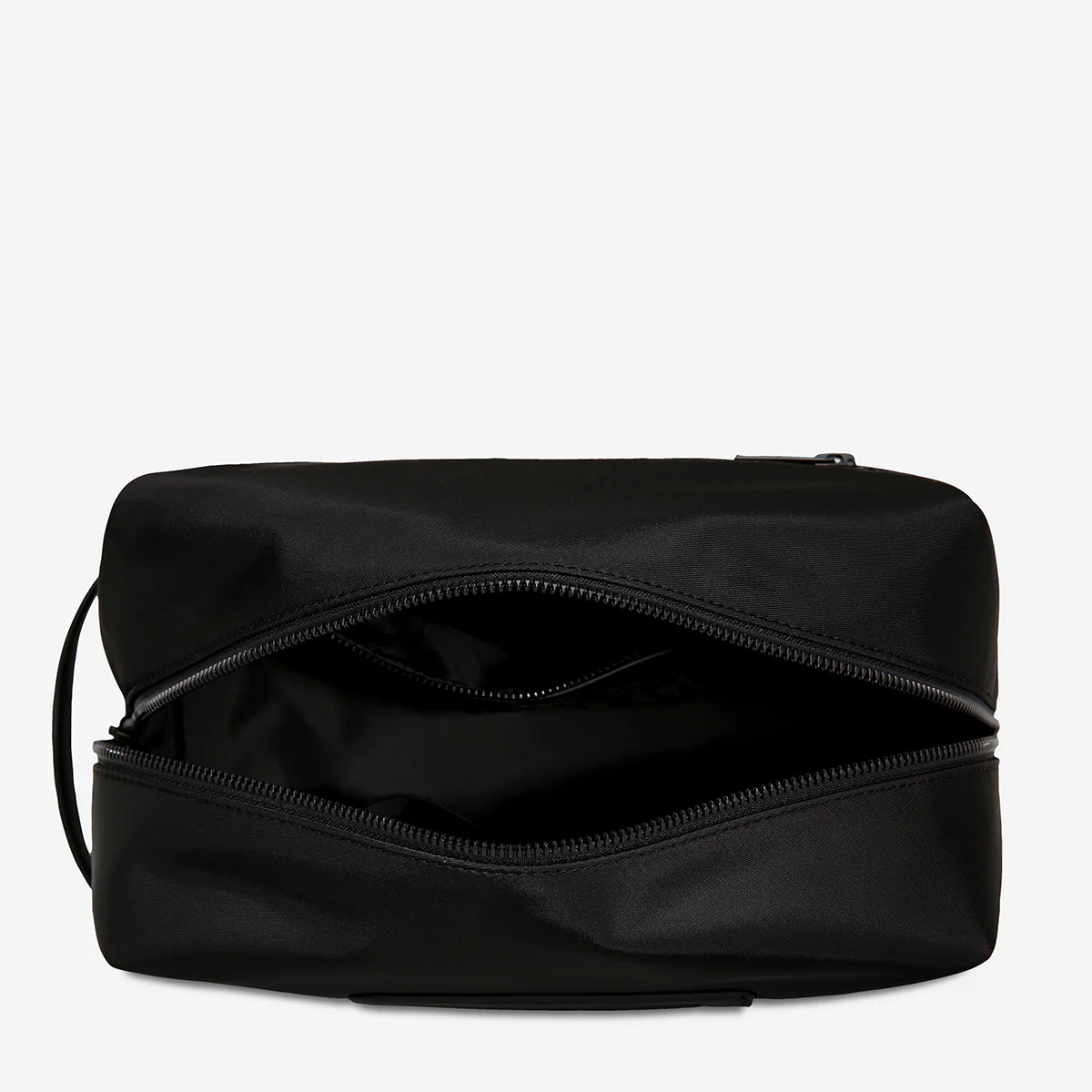 Hunter Recycled Toiletry Bag Large - Black - Image 4