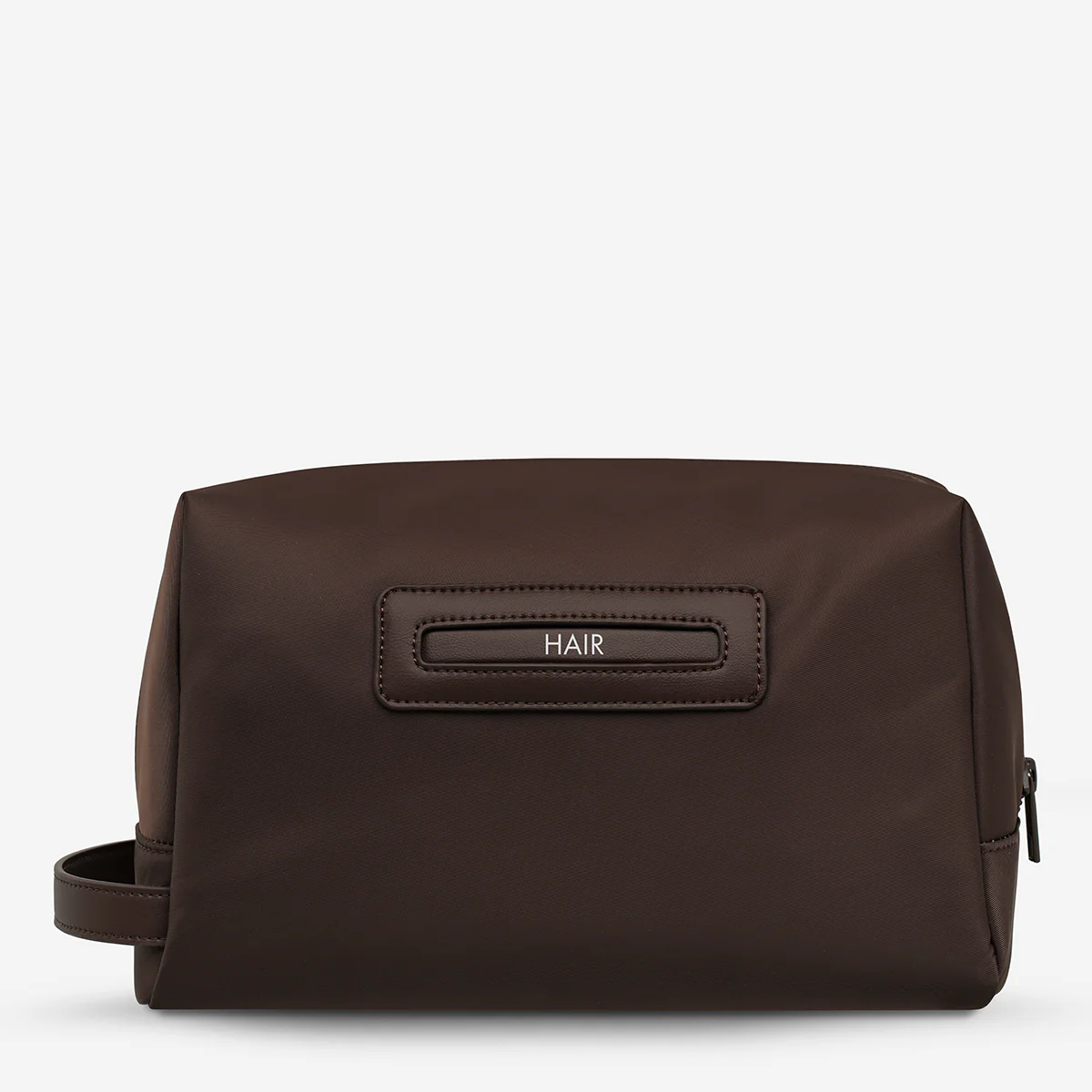 Hunter Recycled Toiletry Bag Large - Truffle - Image 5