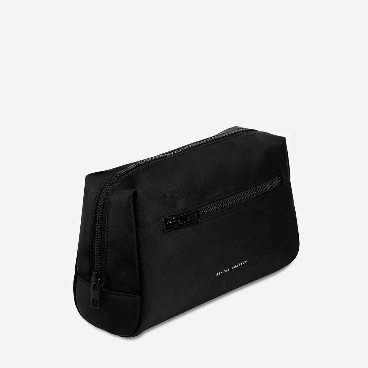 Hunter Recycled Toiletry Bag Medium - Black - Image 3