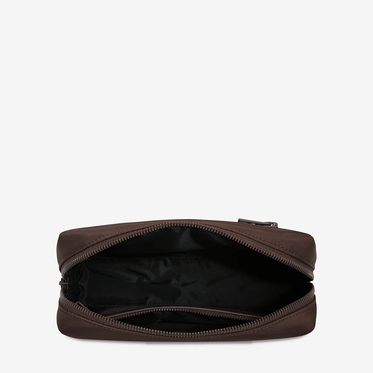 Hunter Recycled Toiletry Bag Small - Truffle - Image 4
