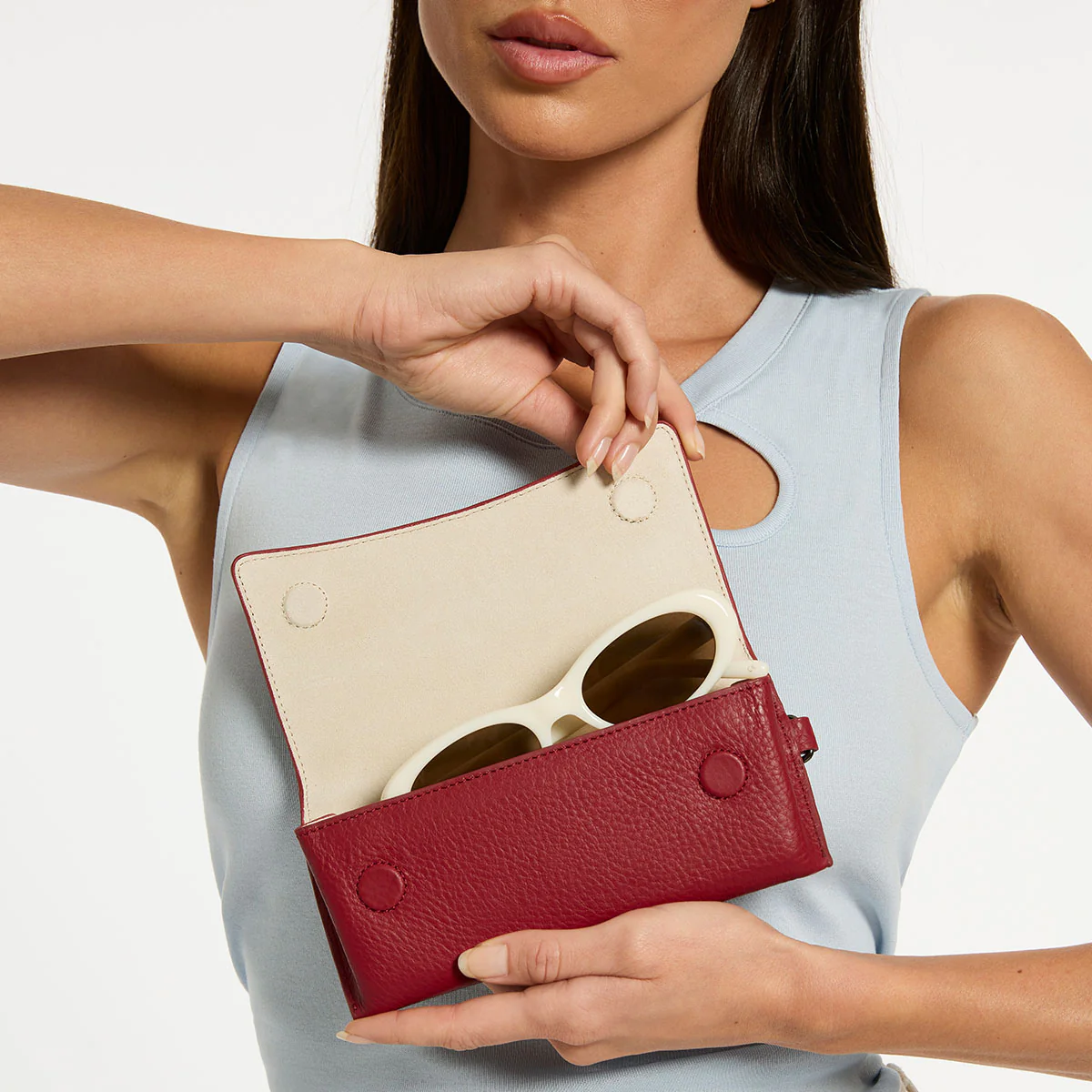 Into The Ether Sunglasses Case - Rouge - Image 2