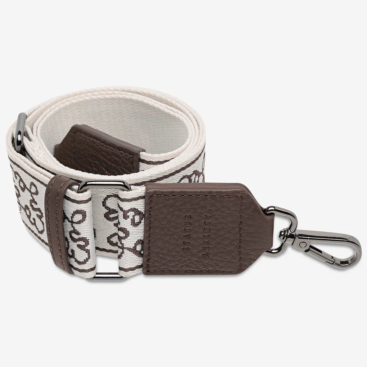 Jacquard Strap Medium - Cocoa - Image 4