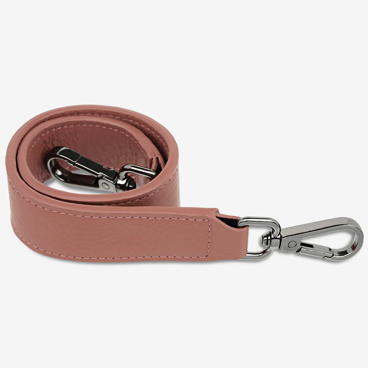 Leather Strap Short - Dusty Rose - Image 2