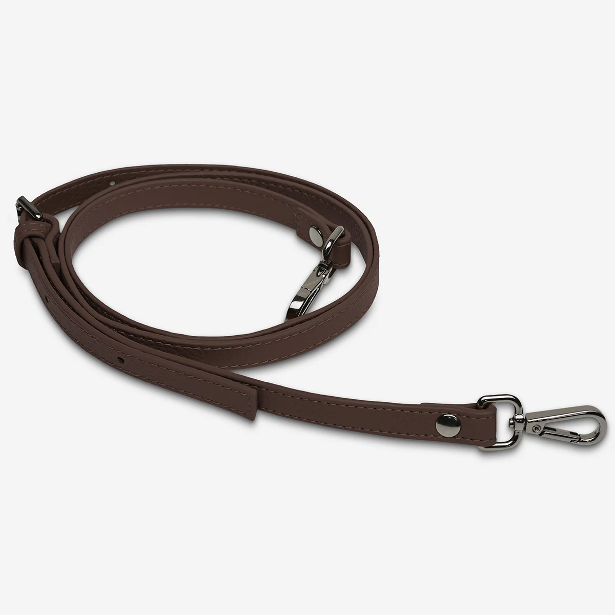 Leather Strap Thin - Cocoa - Image 2