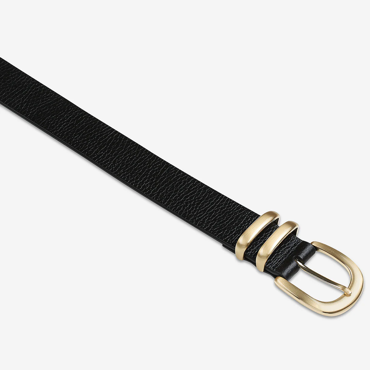 Let It Be Belt - Black/Gold - Image 4