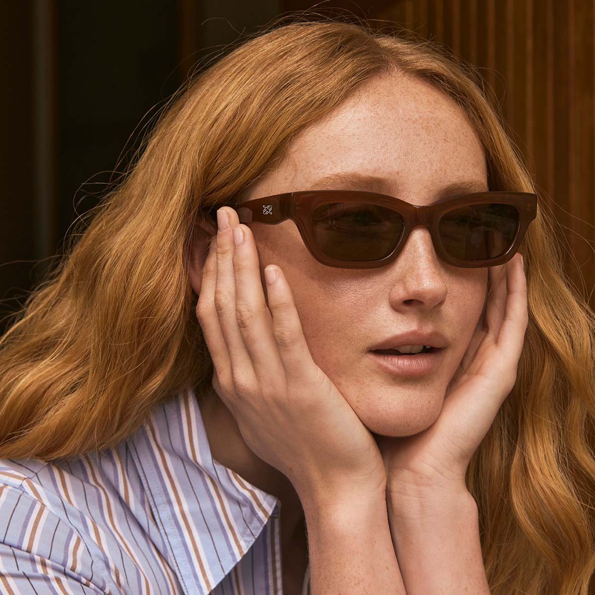 Levity Sunglasses - Brown - Image 7