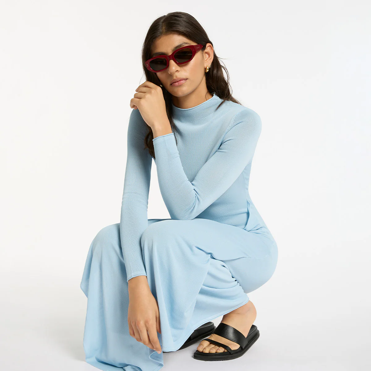 Luna Sunglasses - Cherry - Image 10