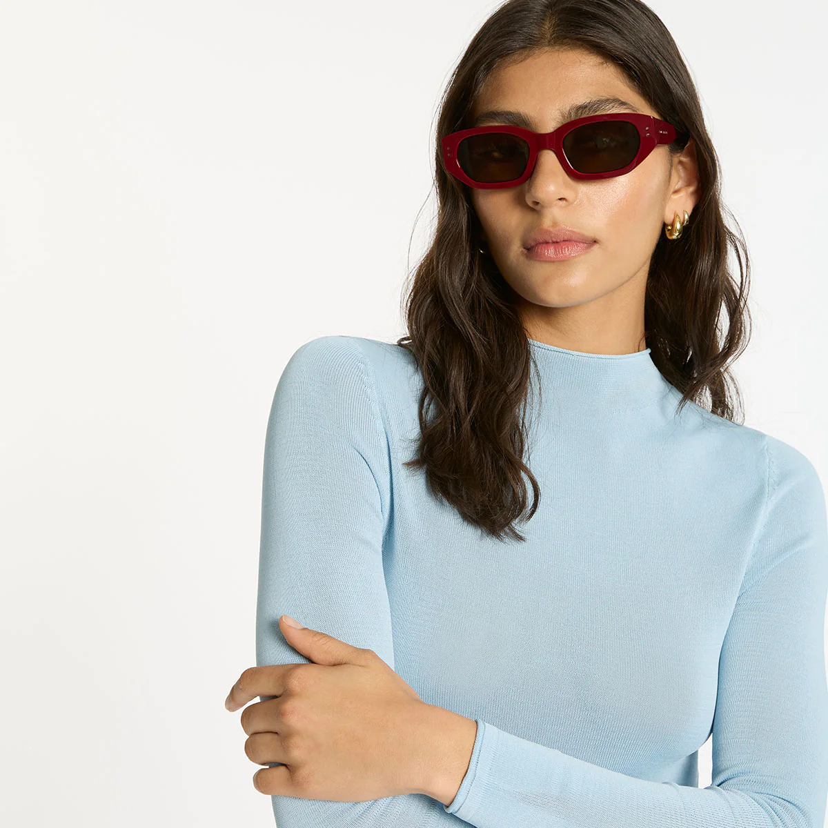 Luna Sunglasses - Cherry - Image 2