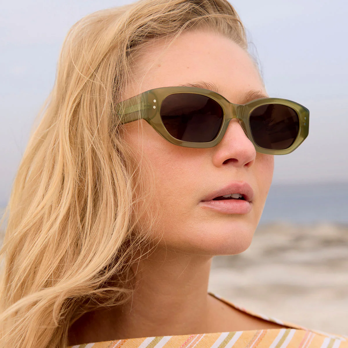 Luna Sunglasses - Pear - Image 9