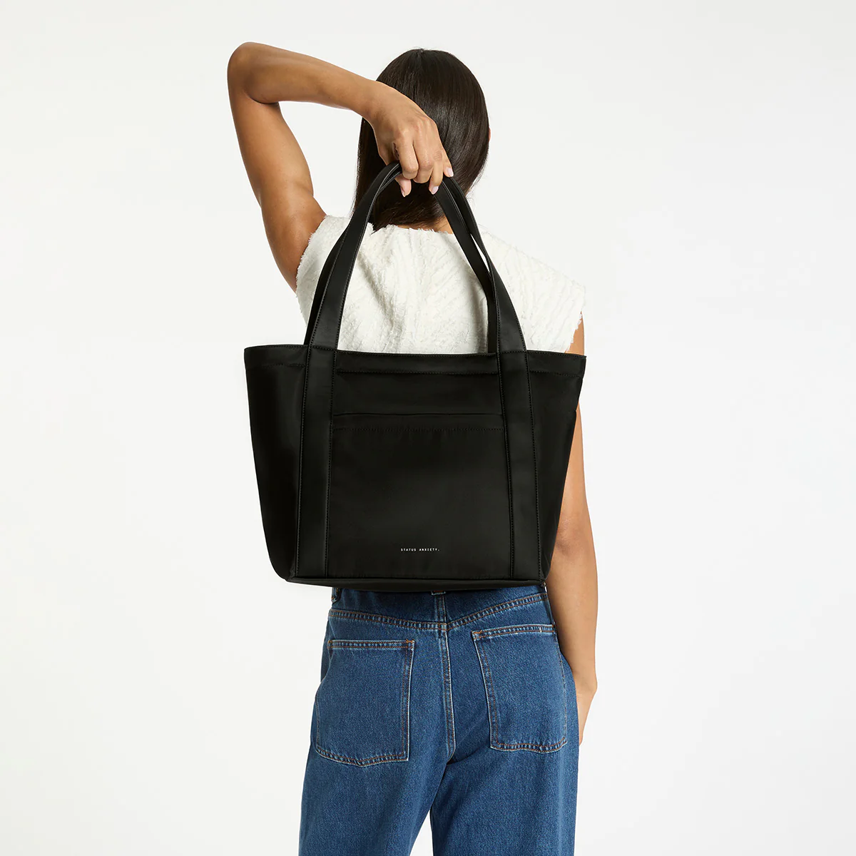 Mikah Recycled Bag - Black - Image 11