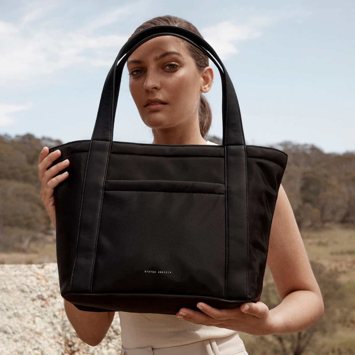 Mikah Recycled Bag - Black - Image 9
