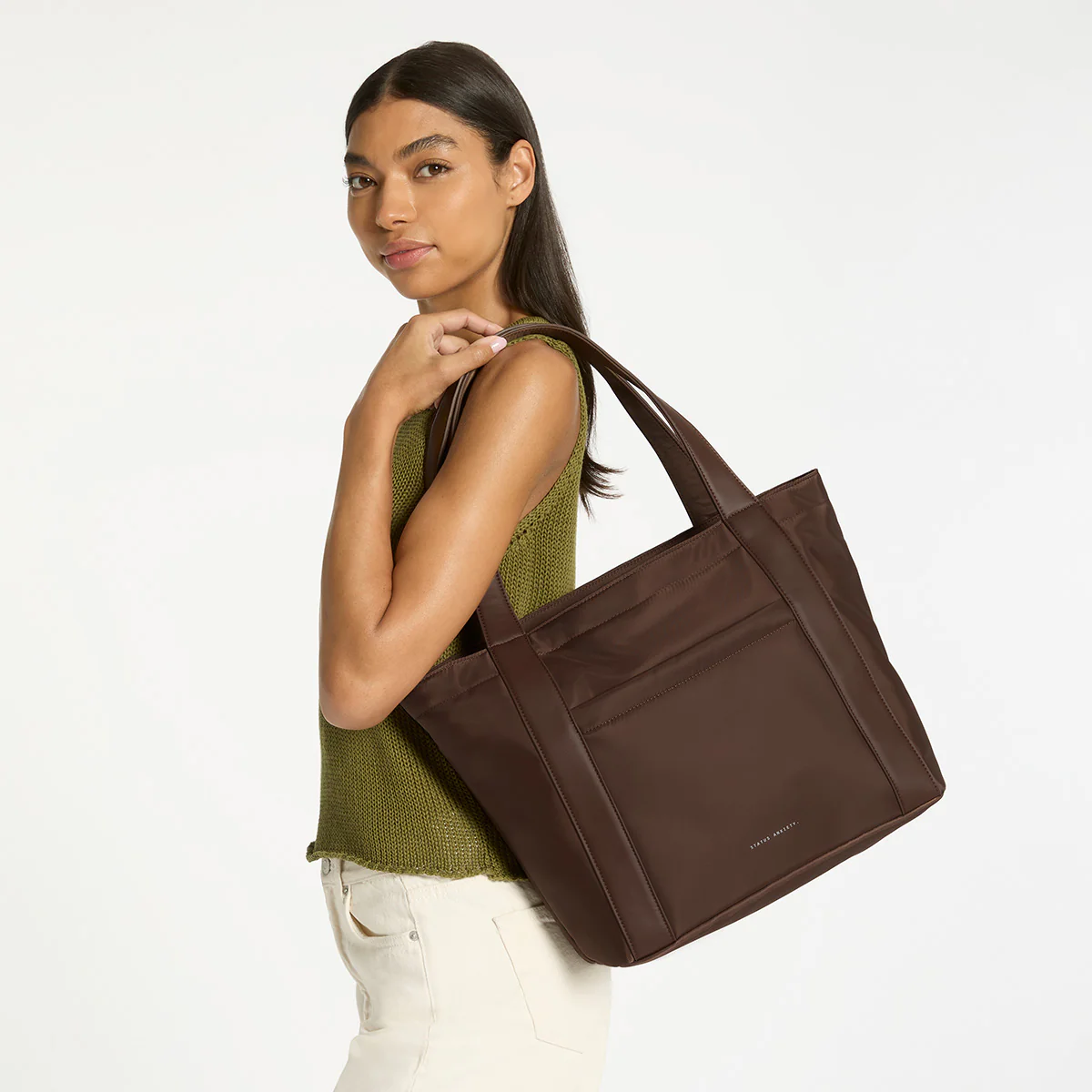 Mikah Recycled Bag - Truffle - Image 2
