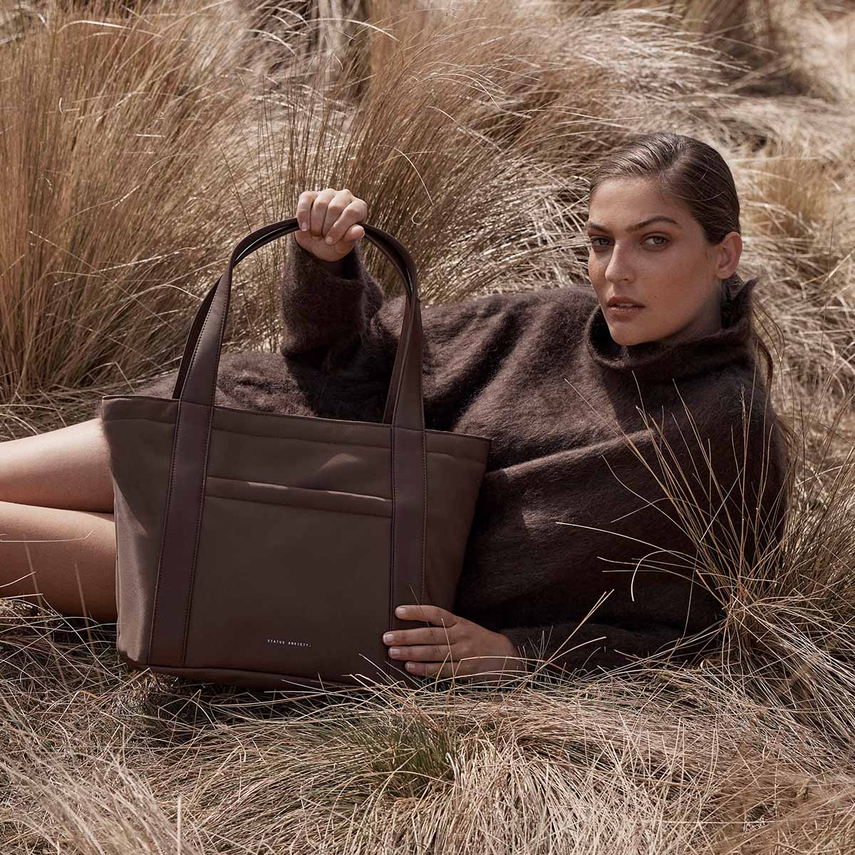 Mikah Recycled Bag - Truffle - Image 6