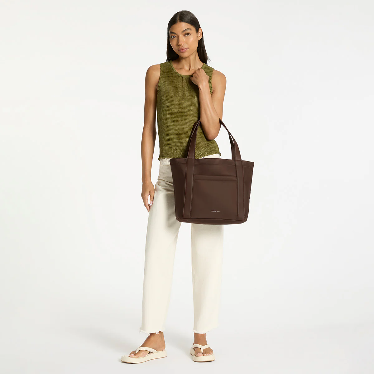 Mikah Recycled Bag - Truffle - Image 7
