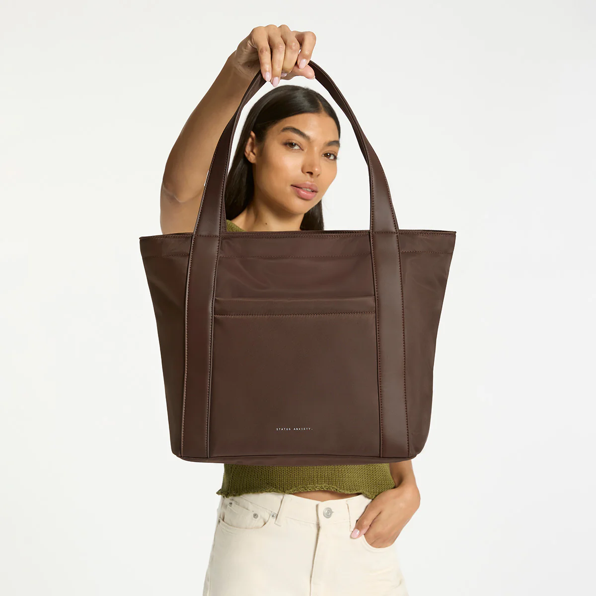 Mikah Recycled Bag - Truffle - Image 8