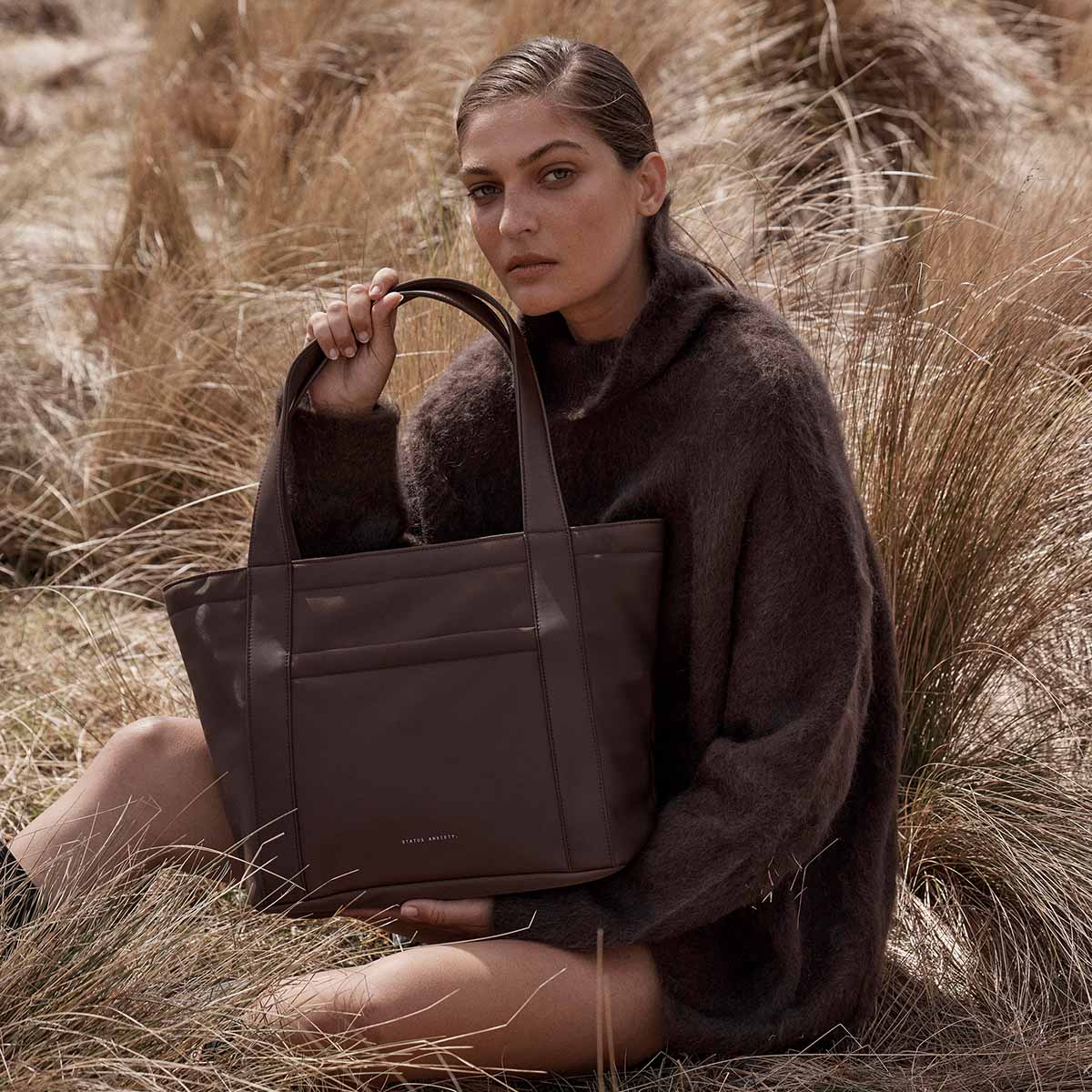 Mikah Recycled Bag - Truffle - Image 9