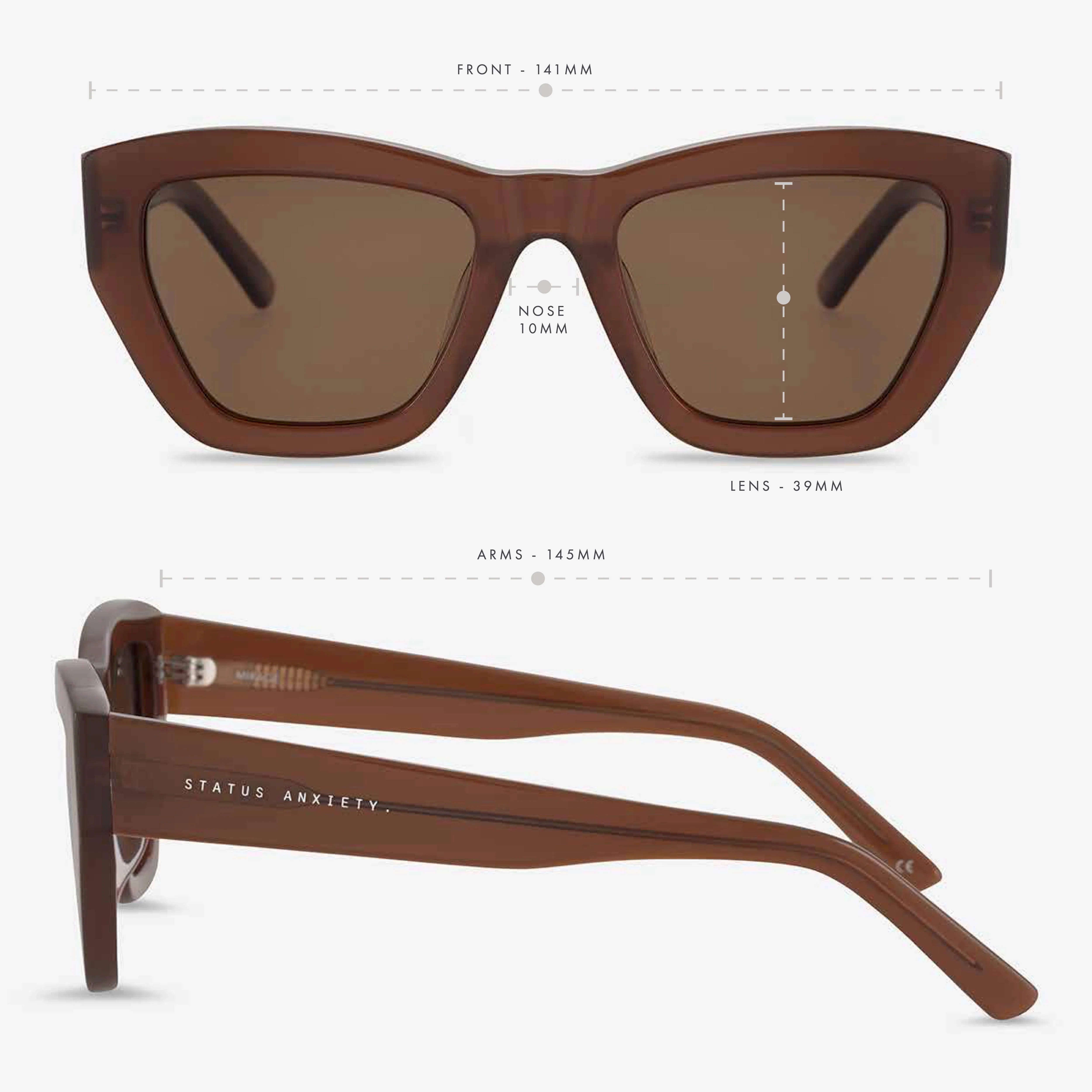 Mirage Sunglasses - Brown - Image 6