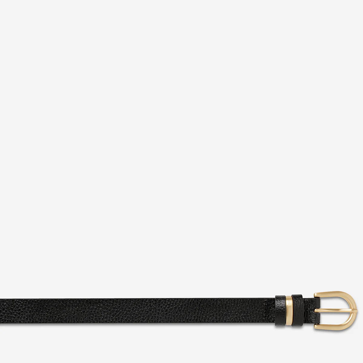 Over And Over Belt - Black/Gold - Image 5