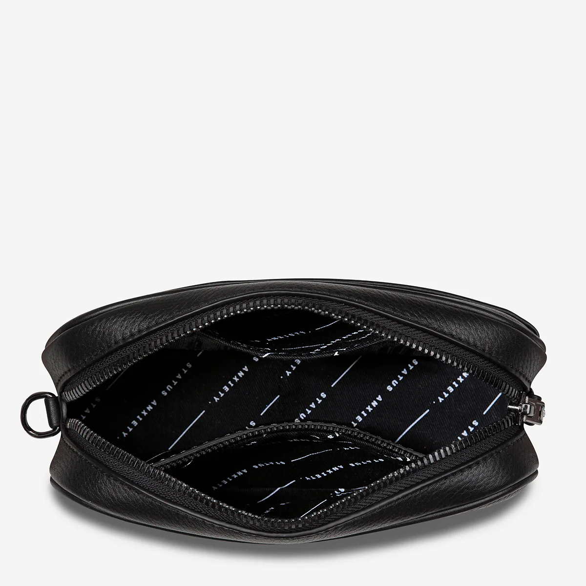 Plunder Bag With Dual Straps - Black - Image 6