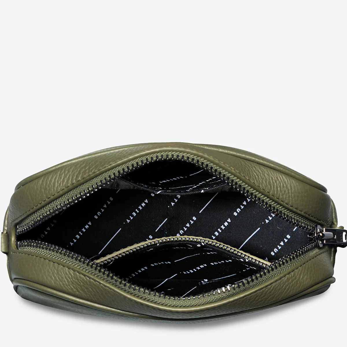 Plunder Bag With Dual Straps - Khaki - Image 6