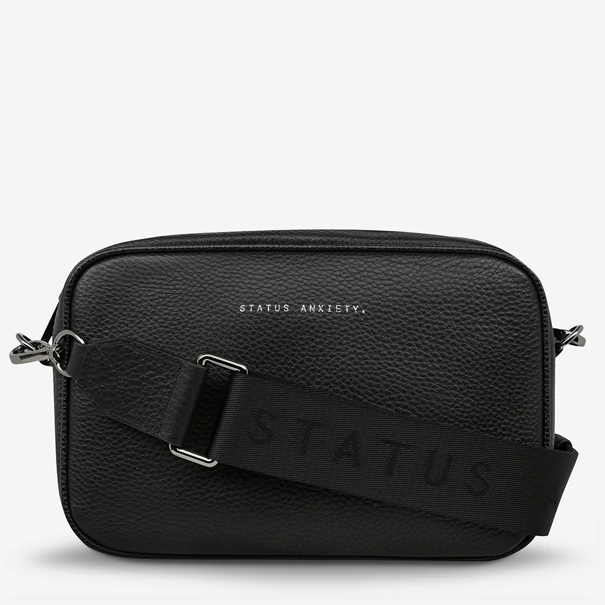 Plunder Bag With Dual Straps - Black - Image 4