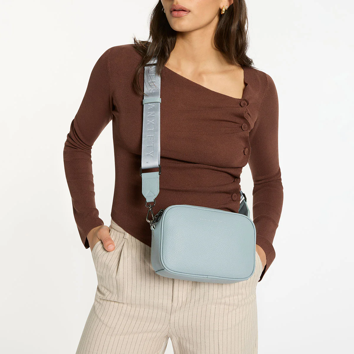 Web Strap Medium - Powder Blue - Image 2