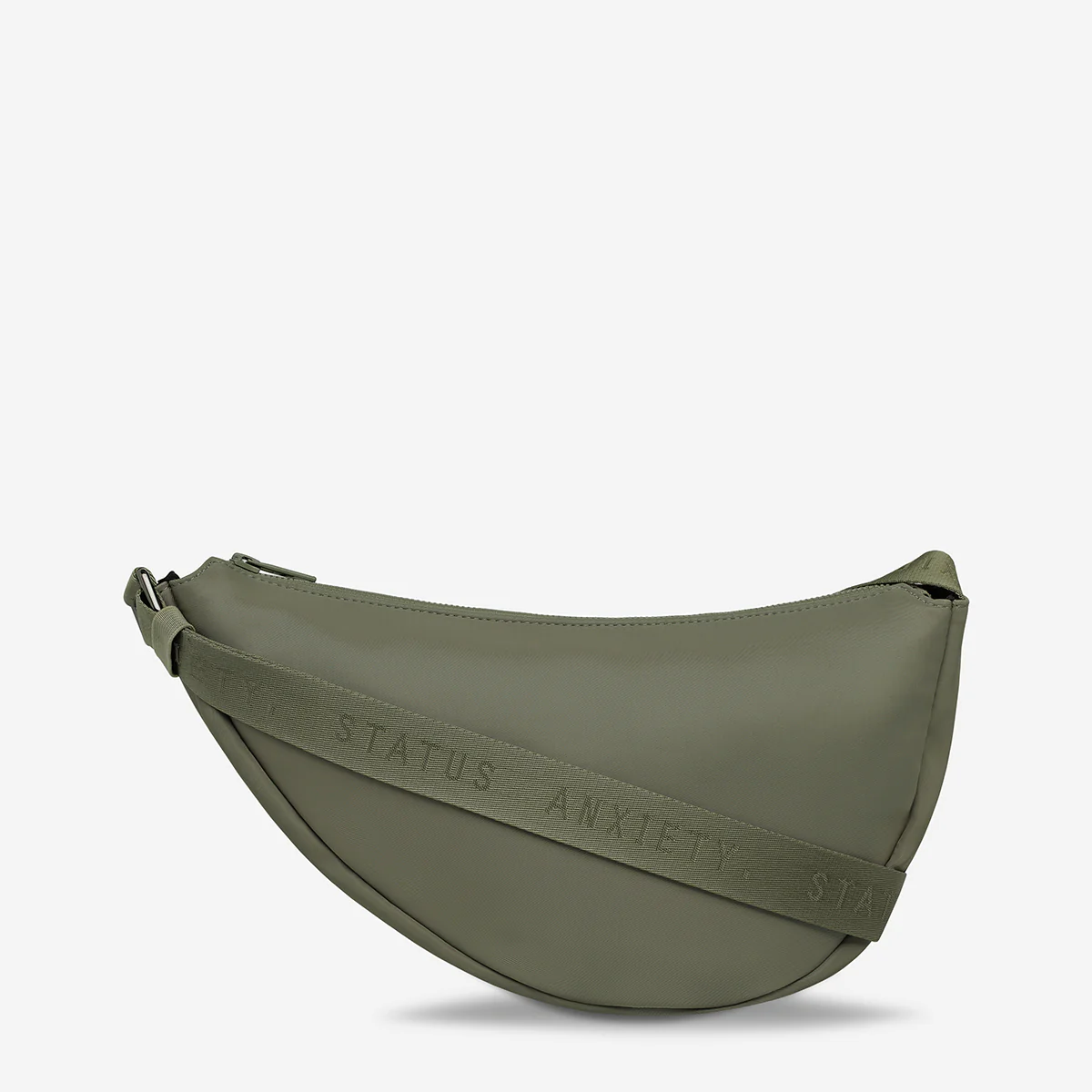 Zuzu Recycled Bag - Olive - Image 3