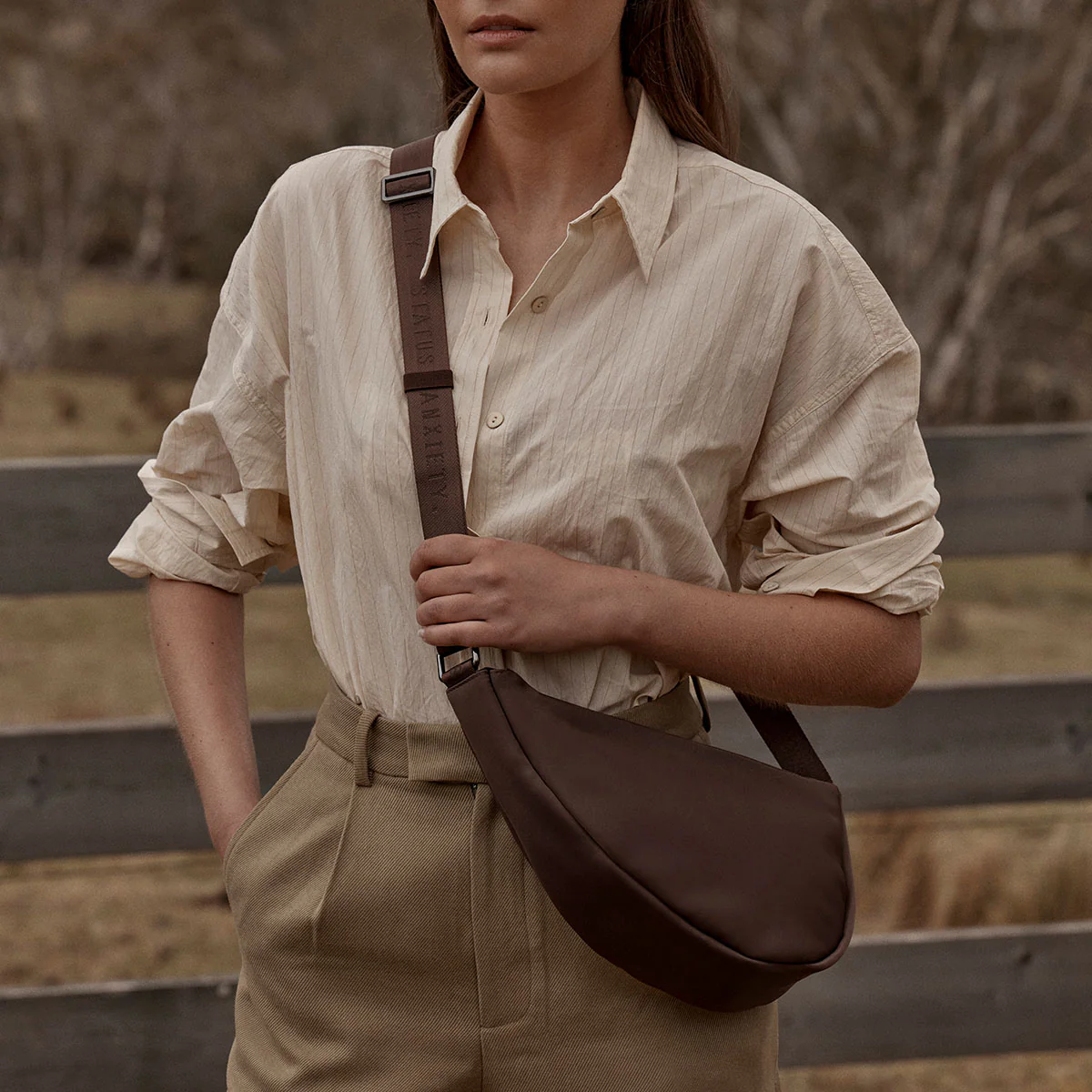 Zuzu Recycled Bag - Truffle - Image 10